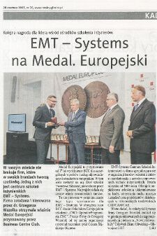 szkolenia EMT-Systems na medal