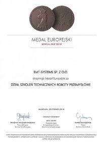 Medal Europejski 2018